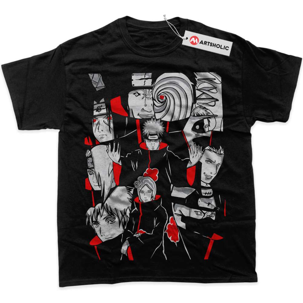 Akatsuki Shirt, Naruto Shirt, Anime Shirt, Graphic Tee