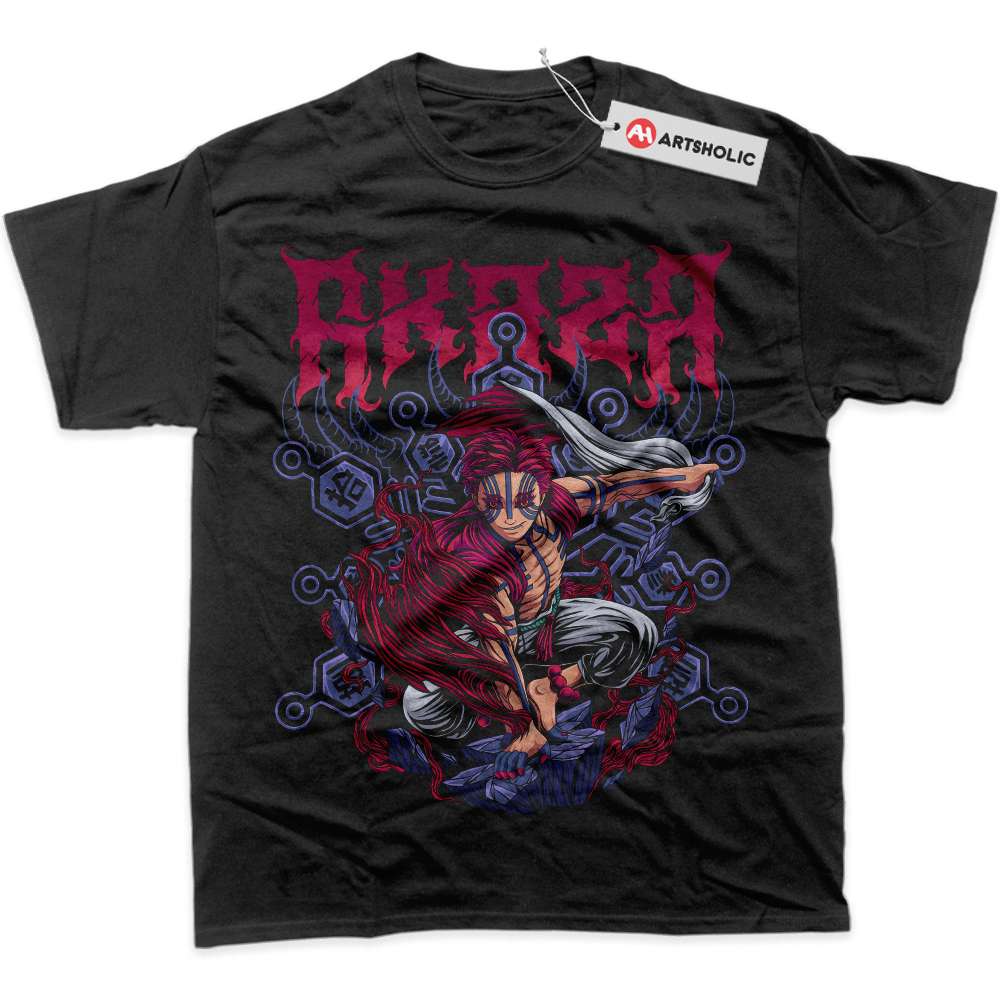 Akaza Shirt, Demon Slayer Shirt, Anime Shirt, Graphic T-Shirt