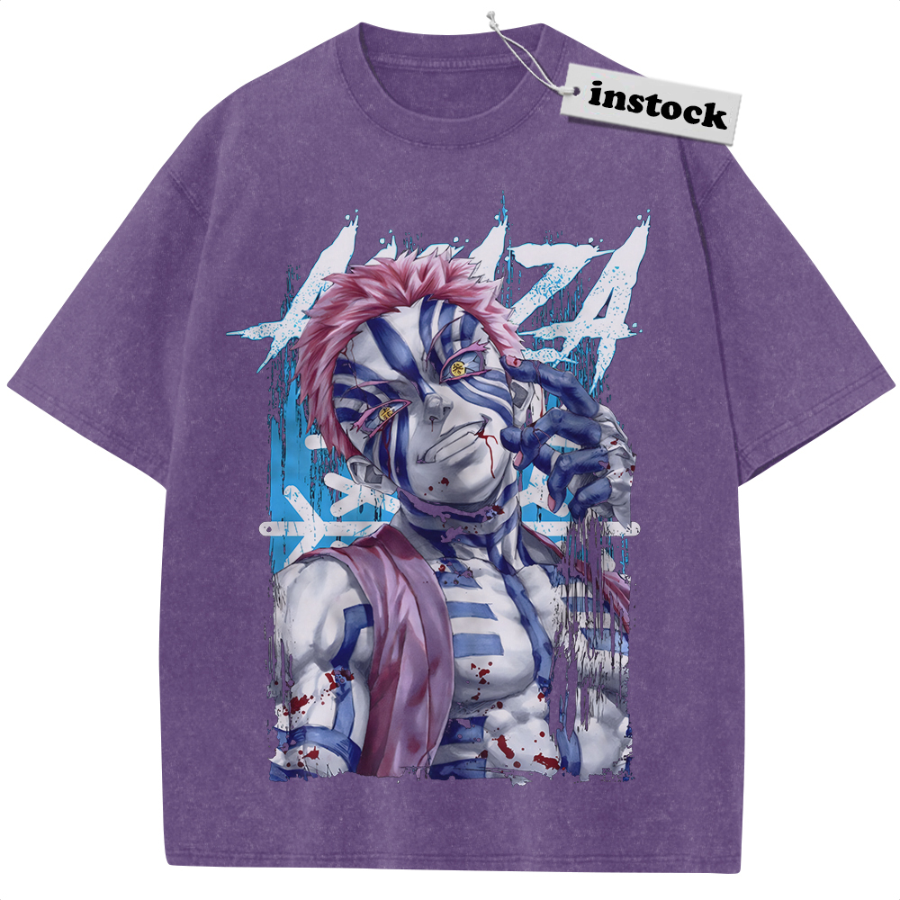 Akaza Shirt, Demon Slayer Shirt, Anime Shirt, Vintage T-Shirt