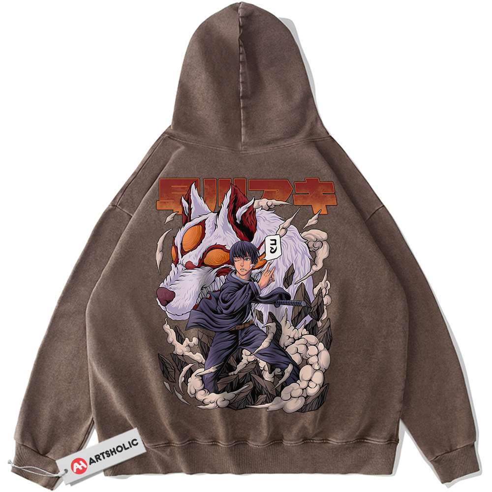 Alternative view of Aki Hayakawa Hoodie, Chainsaw Man Hoodie, Anime Hoodie, Vintage Hoodie