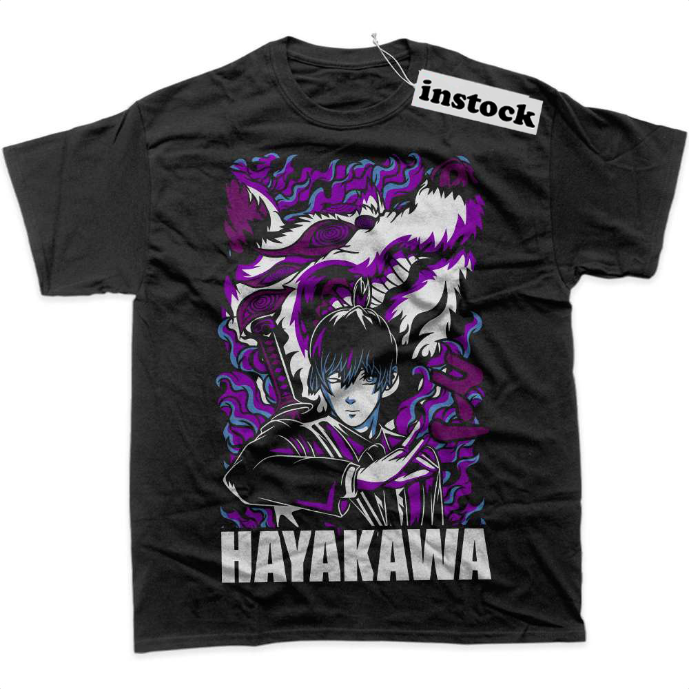 Aki Hayakawa Shirt, Chainsaw Man Shirt, Anime Shirt, Graphic Tee