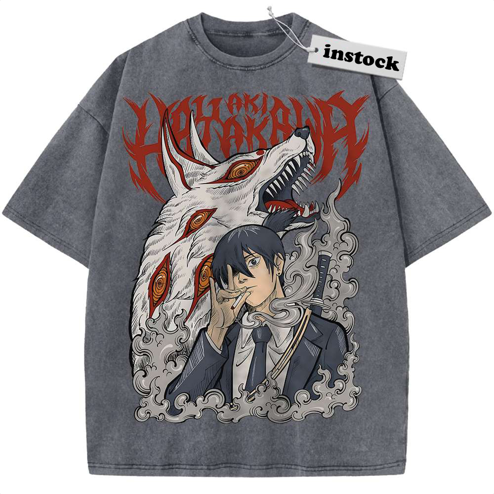 Aki Hayakawa Shirt, Chainsaw Man Shirt, Anime Shirt, Vintage T-Shirt