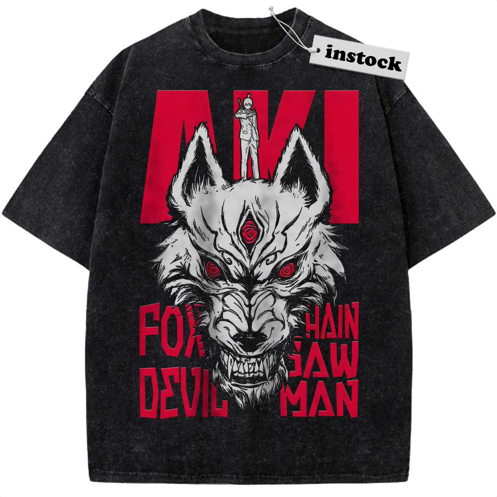 Aki Hayakawa Shirt, Chainsaw Man Shirt, Anime Shirt, Vintage T-Shirt