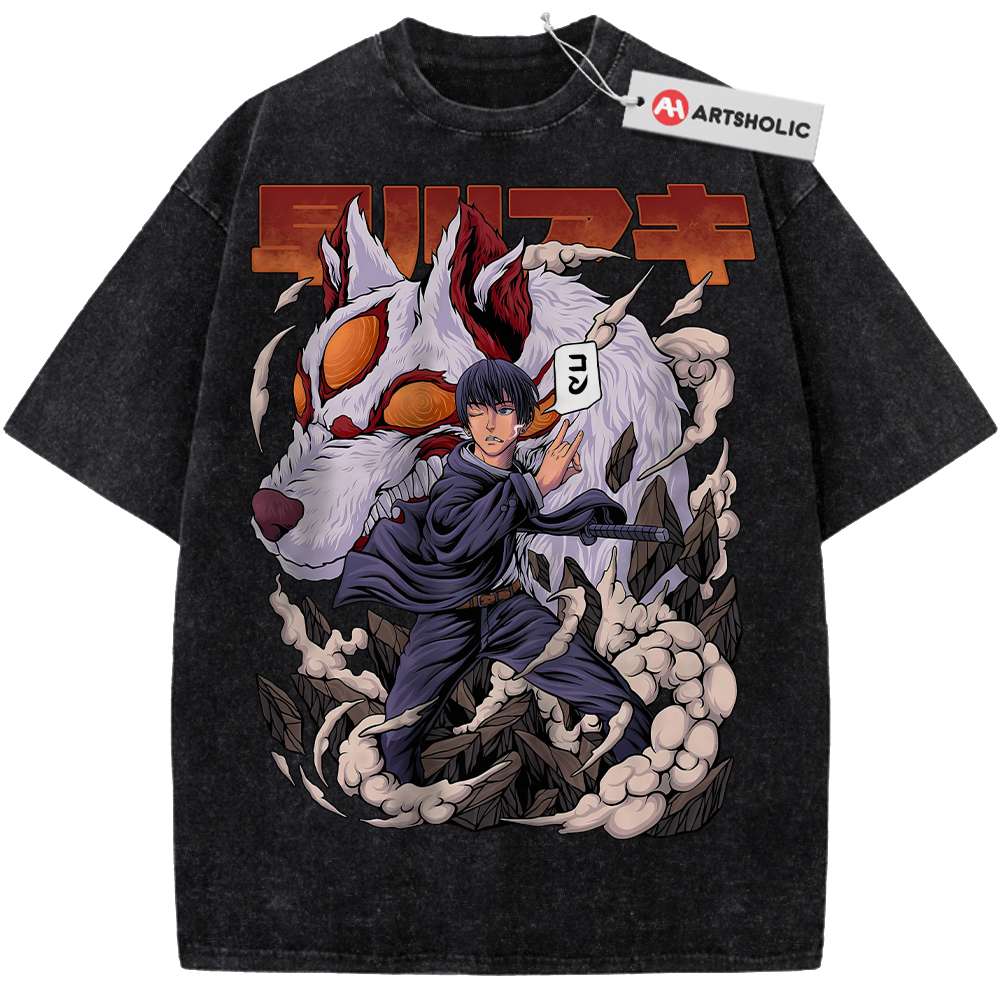 Alternative view of Aki Hayakawa Shirt, Chainsaw Man Shirt, Anime Shirt, Vintage T-Shirt