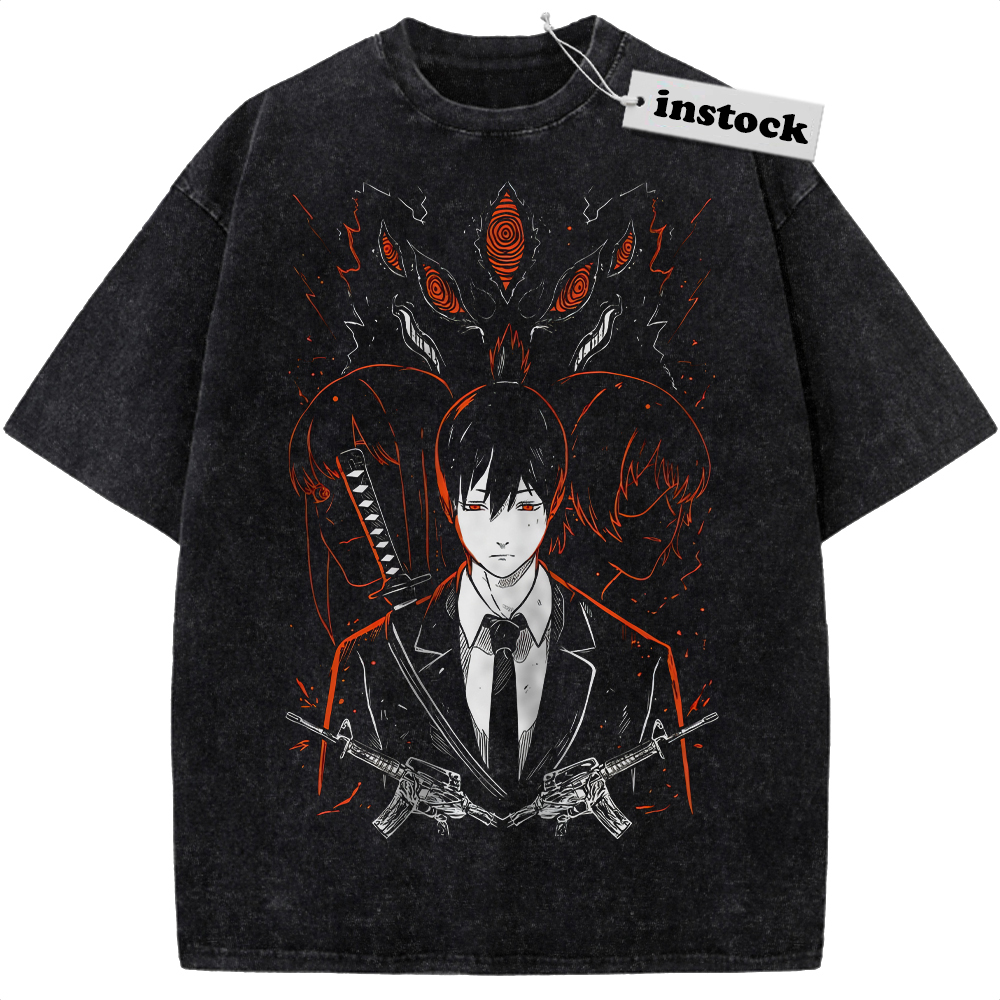 Aki Hayakawa Shirt, Chainsaw Man Shirt, Anime Shirt, Vintage T-Shirt