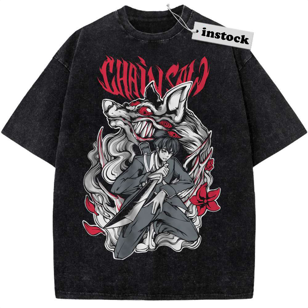 Aki Hayakawa Shirt, Chainsaw Man Shirt, Anime Shirt, Vintage Tee