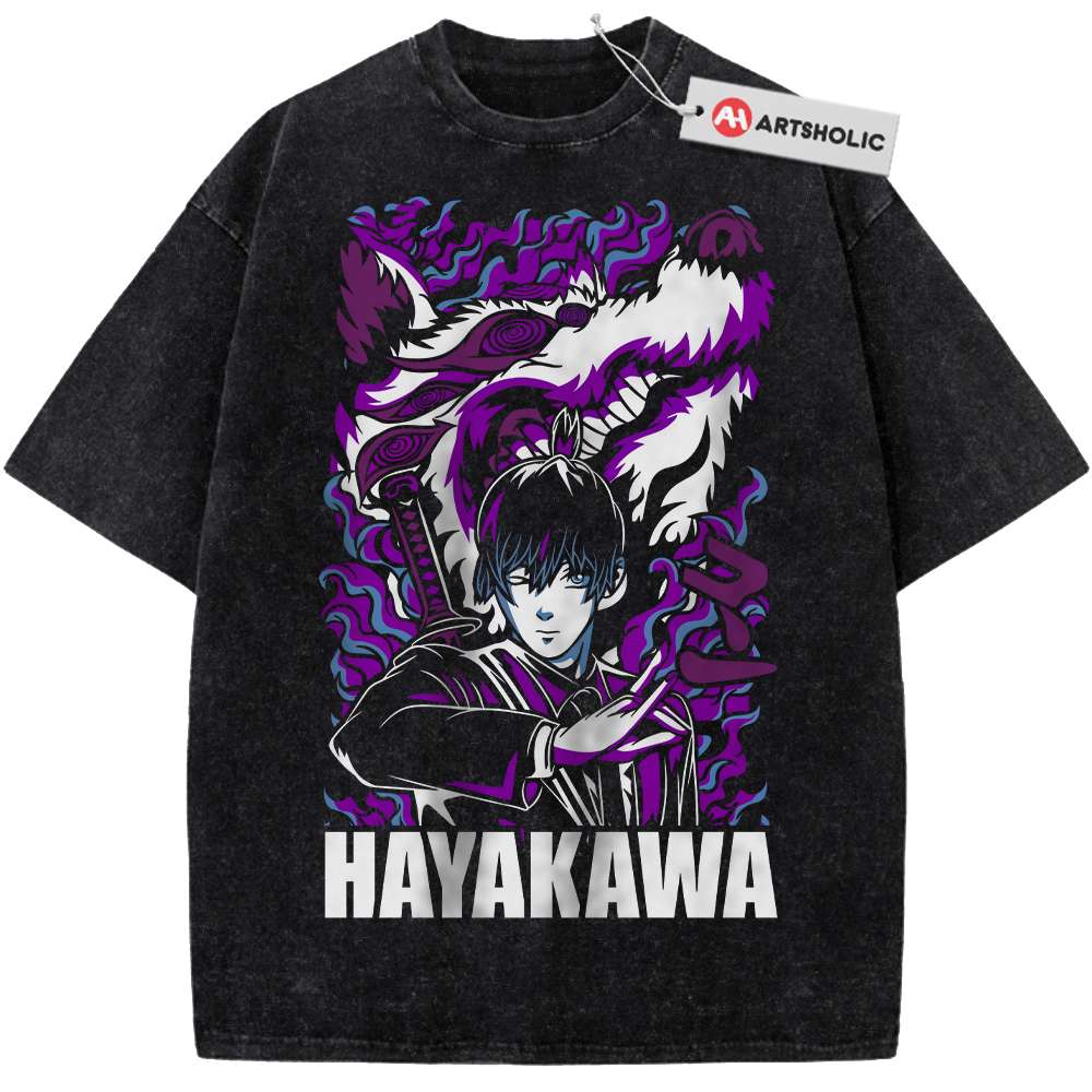 Aki Hayakawa Shirt, Chainsaw Man Shirt, Anime Shirt, Vintage Tee