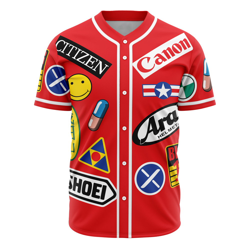 Akira Full Decals Custom Baseball Jersey