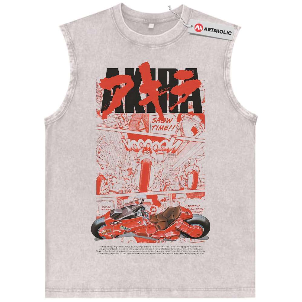 Akira Tank Top, Anime Tank Top, Vintage Tank Top