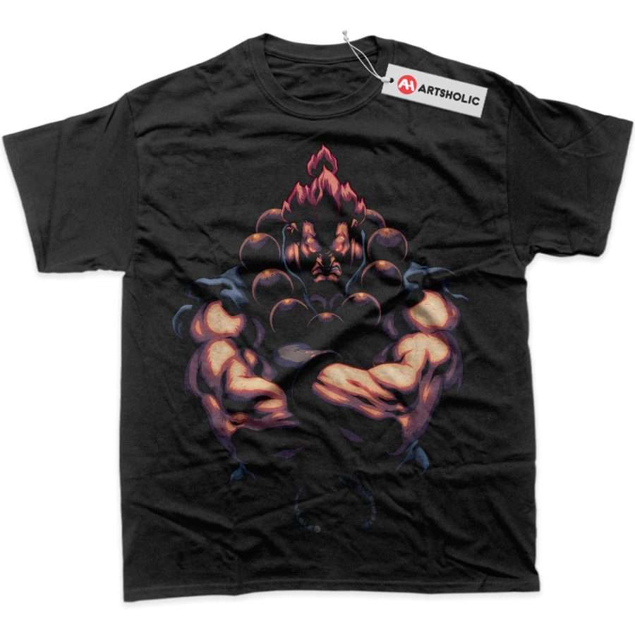 Alternative view of Akuma Shirt, Street Fighter Shirt, Game Shirt, Graphic T-Shirt
