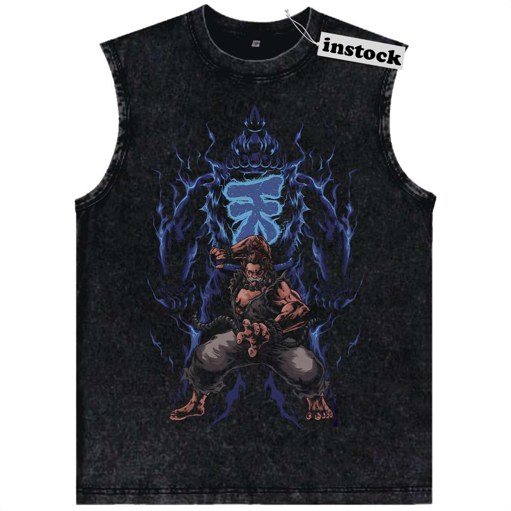 Akuma Tank Top, Street Fighter Tank Top, Game Tank Top, Vintage Tank Top
