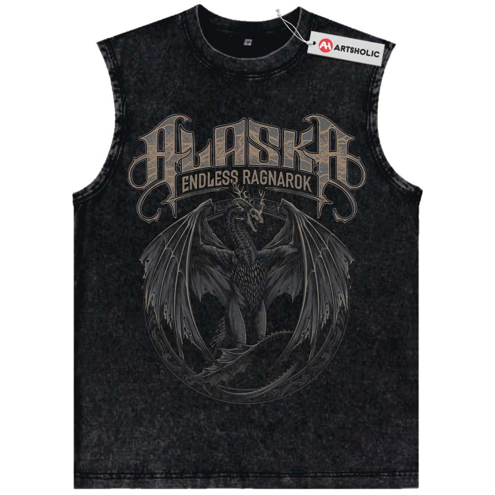 Alaska Dragon Tank Top, House Of The Dragon Tank Top, Game Of Thrones Tank Top, Movie Tank Top, Vintage Tank Top