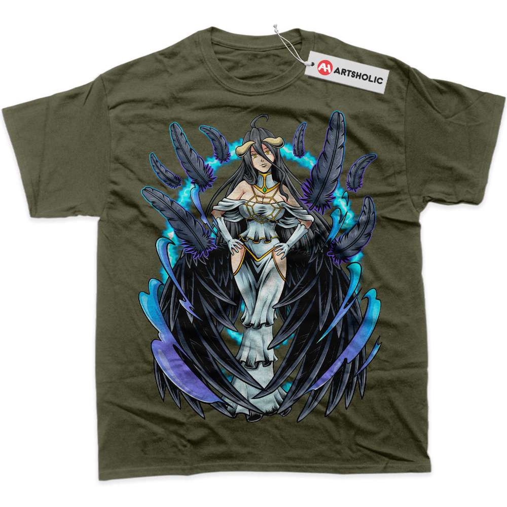 Alternative view of Albedo Shirt, Overlord Shirt, Anime Shirt, Graphic T-Shirt
