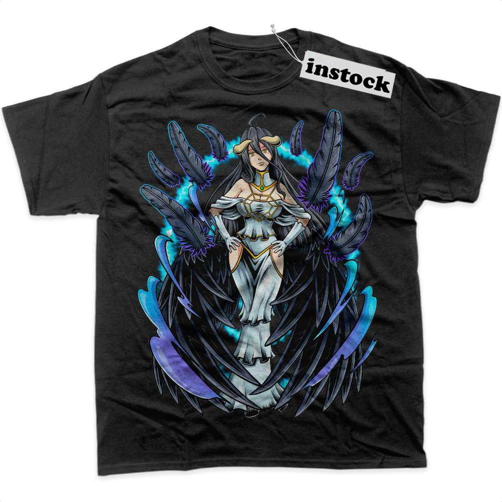 Albedo Shirt, Overlord Shirt, Anime Shirt, Graphic T-Shirt
