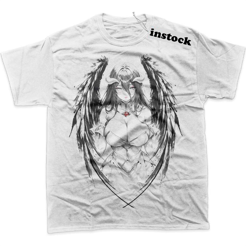 Albedo Shirt, Overlord Shirt, Anime Shirt, Graphic T-Shirt