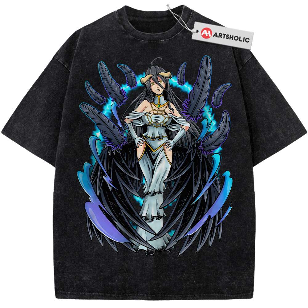 Albedo Shirt, Overlord Shirt, Anime Shirt, Vintage T-Shirt