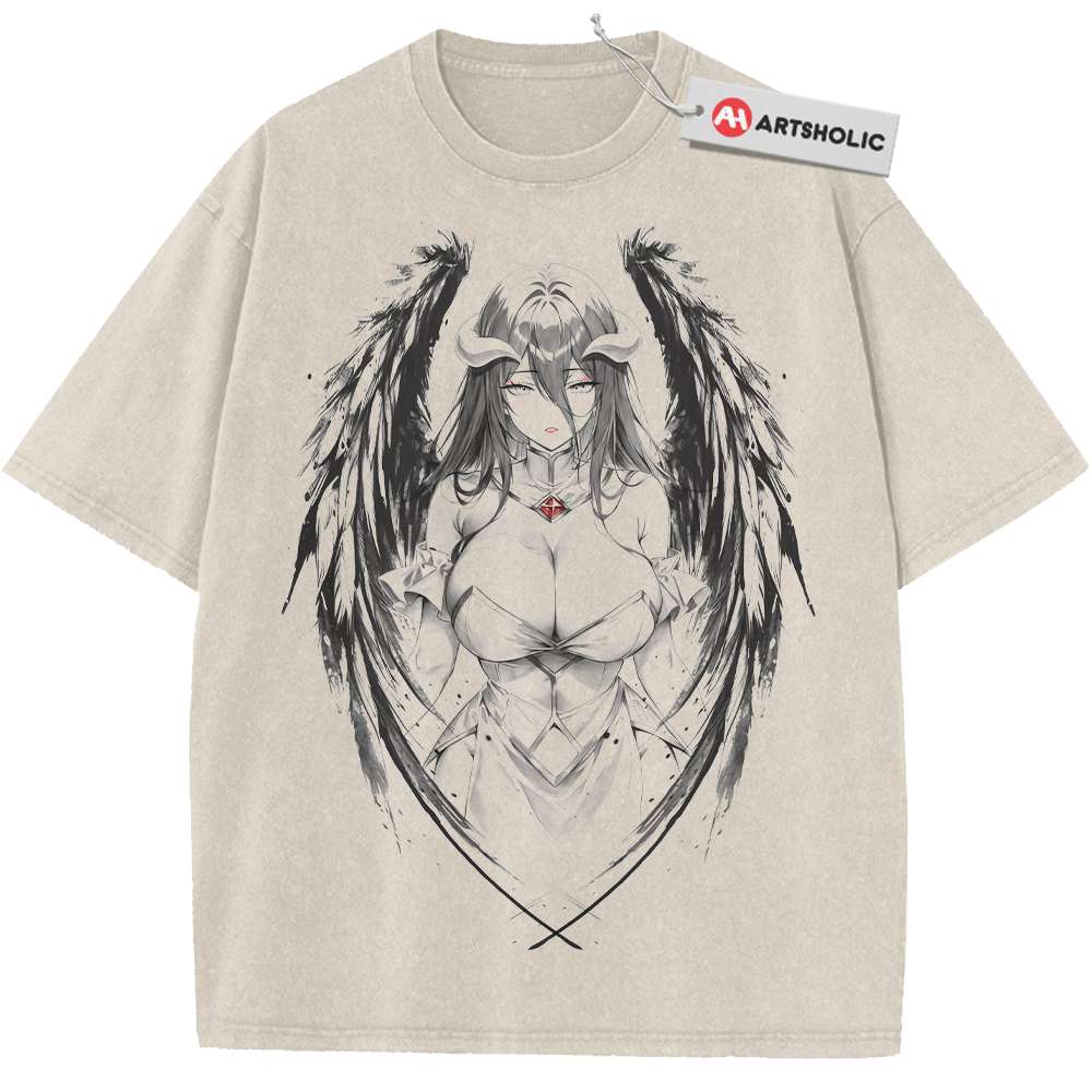 Albedo Shirt, Overlord Shirt, Anime Shirt, Vintage T-Shirt