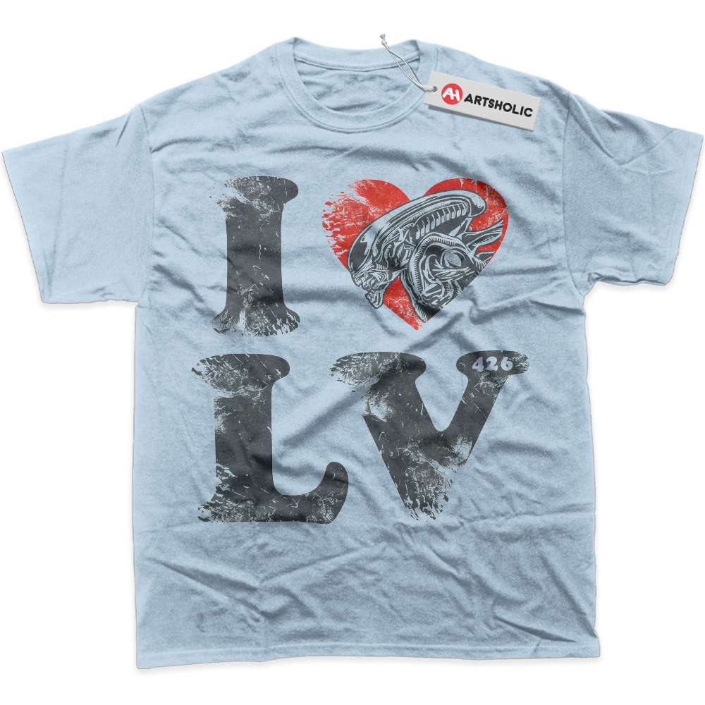 Alternative view of Alien vs Predator Shirt, Movie Shirt, Graphic Tee