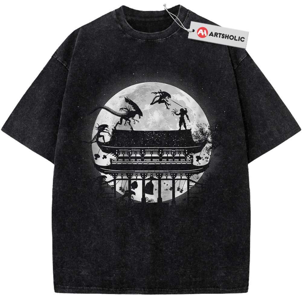 Alien vs Predator Shirt, Movie Shirt, Vintage T-Shirt