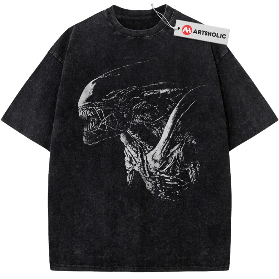 Alternative view of Alien vs Predator Shirt, Movie Shirt, Vintage T-Shirt