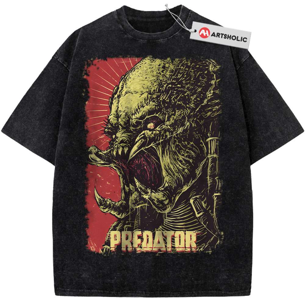 Alternative view of Alien vs Predator Shirt, Movie Shirt, Vintage Tee