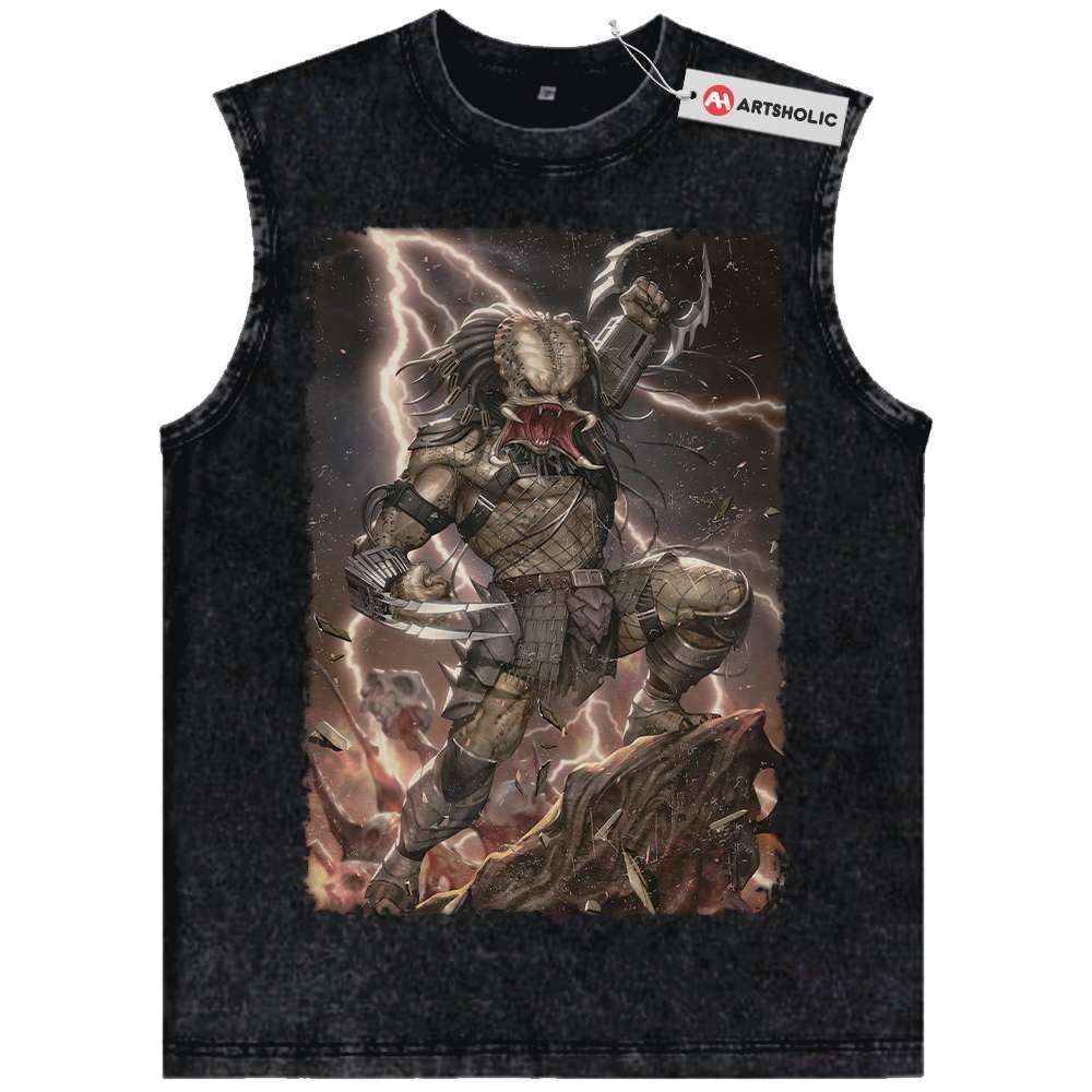 Alien vs Predator Tank Top, Movie Tank Top, Vintage Tank Top