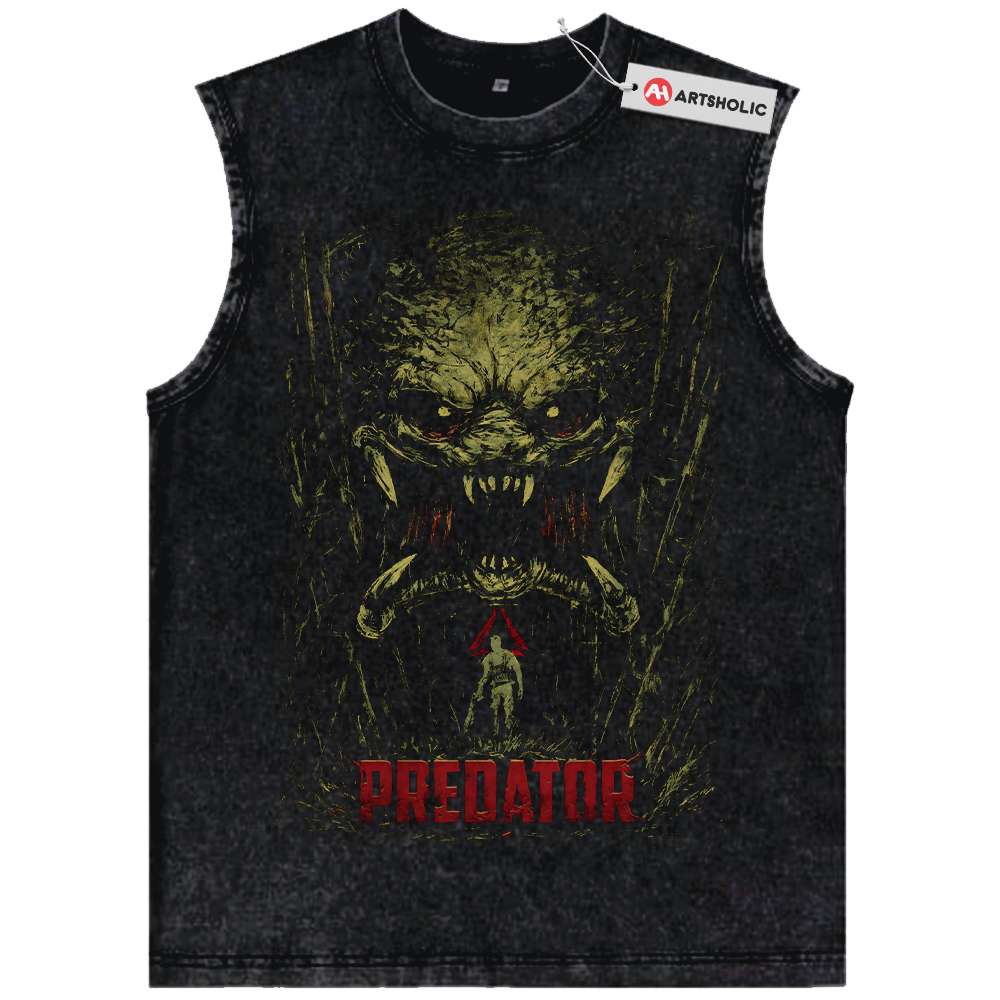 Alien vs Predator Tank Top, Movie Tank Top, Vintage Tank Top