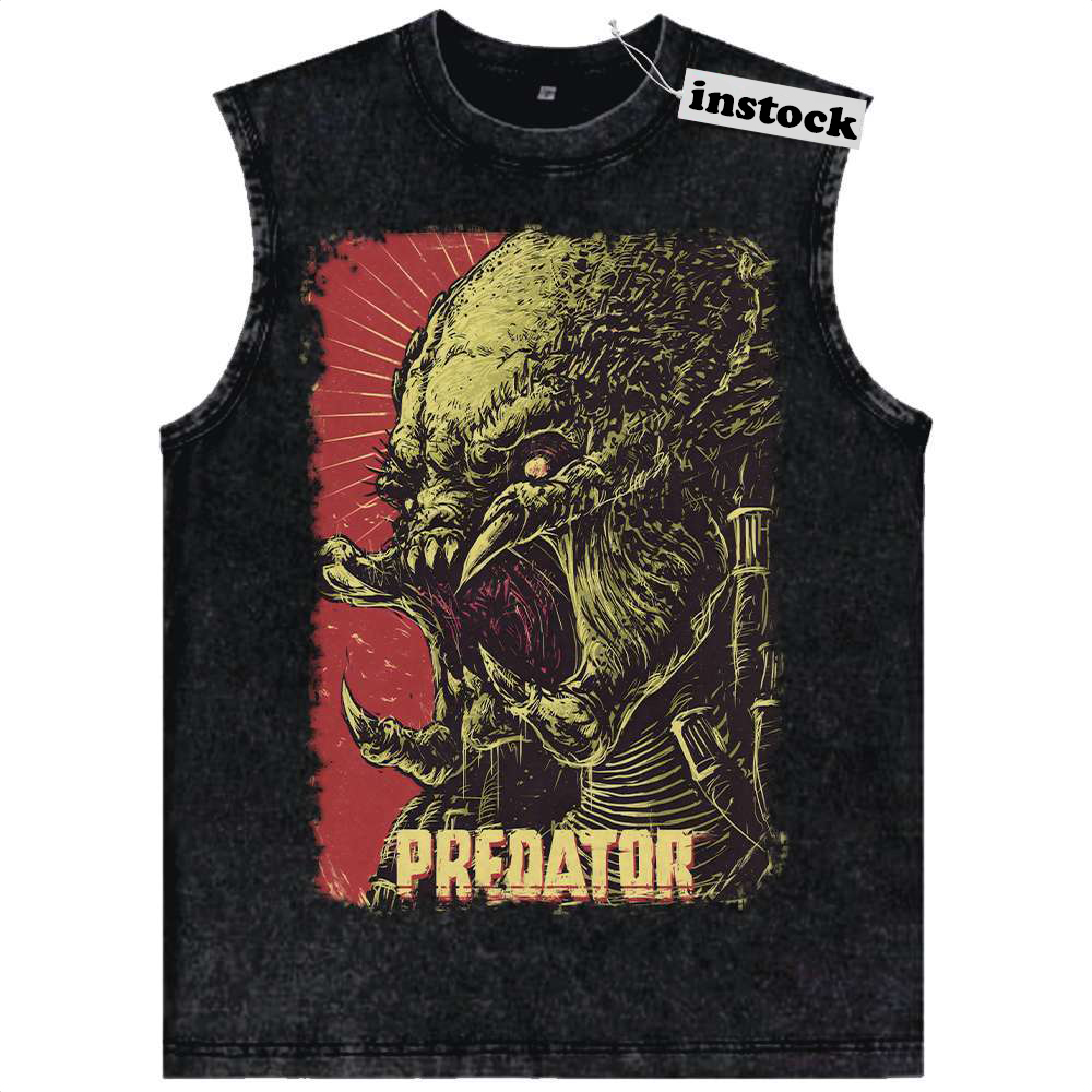 Alien vs Predator Tank Top, Movie Tank Top, Vintage Tank Top