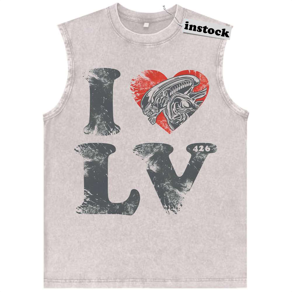 Alien vs Predator Tank Top, Movie Tank Top, Vintage Tank Top