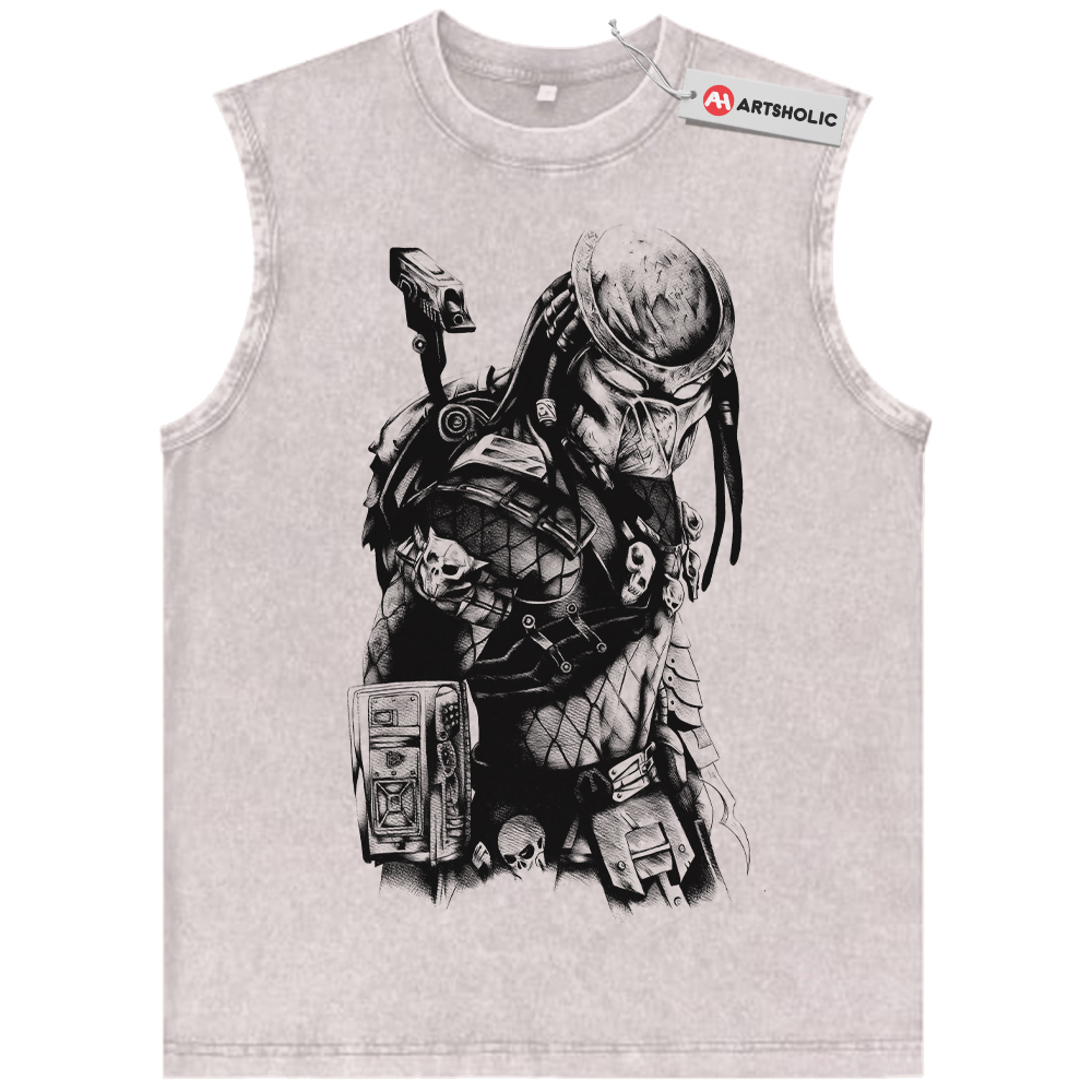 Alien vs Predator Tank Top, Movie Tank Top, Vintage Tank Top