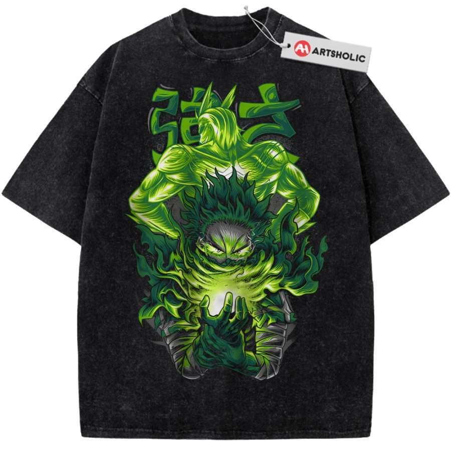 Alternative view of All Might Shirt, Deku Shirt, Izuku Midoriya Shirt, MHA Shirt, Anime Shirt, Vintage Tee