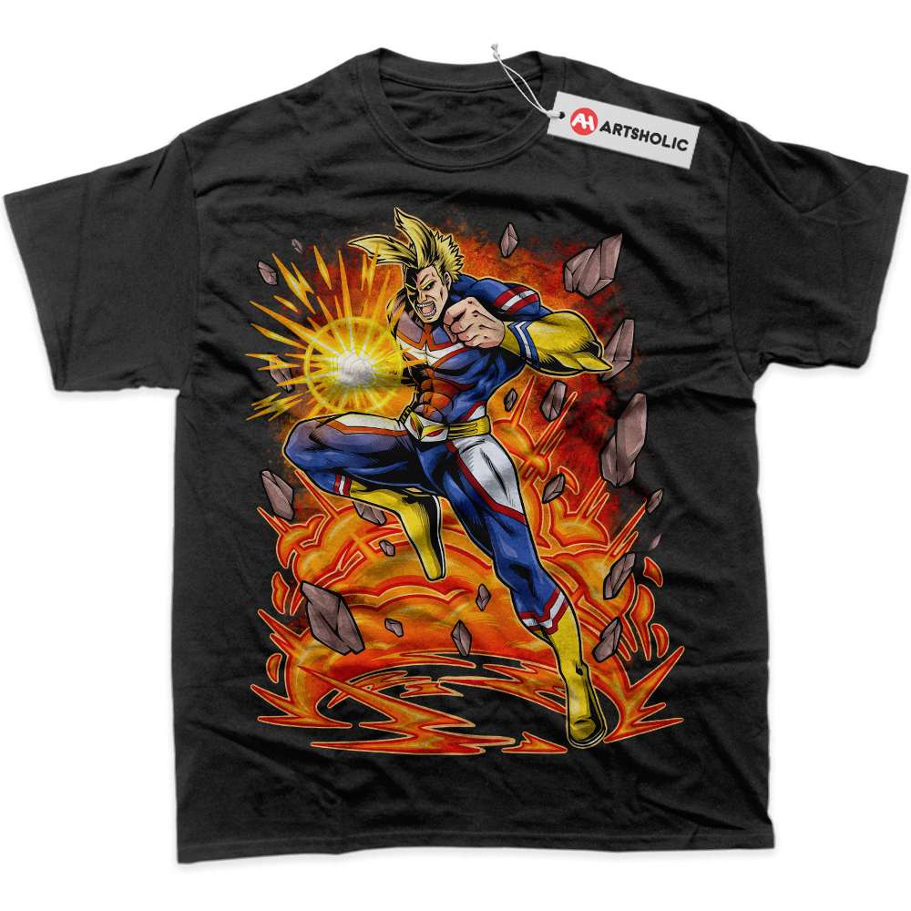Alternative view of All Might Shirt, Toshinori Yagi Shirt, MHA Shirt, Anime Shirt, Graphic T-Shirt