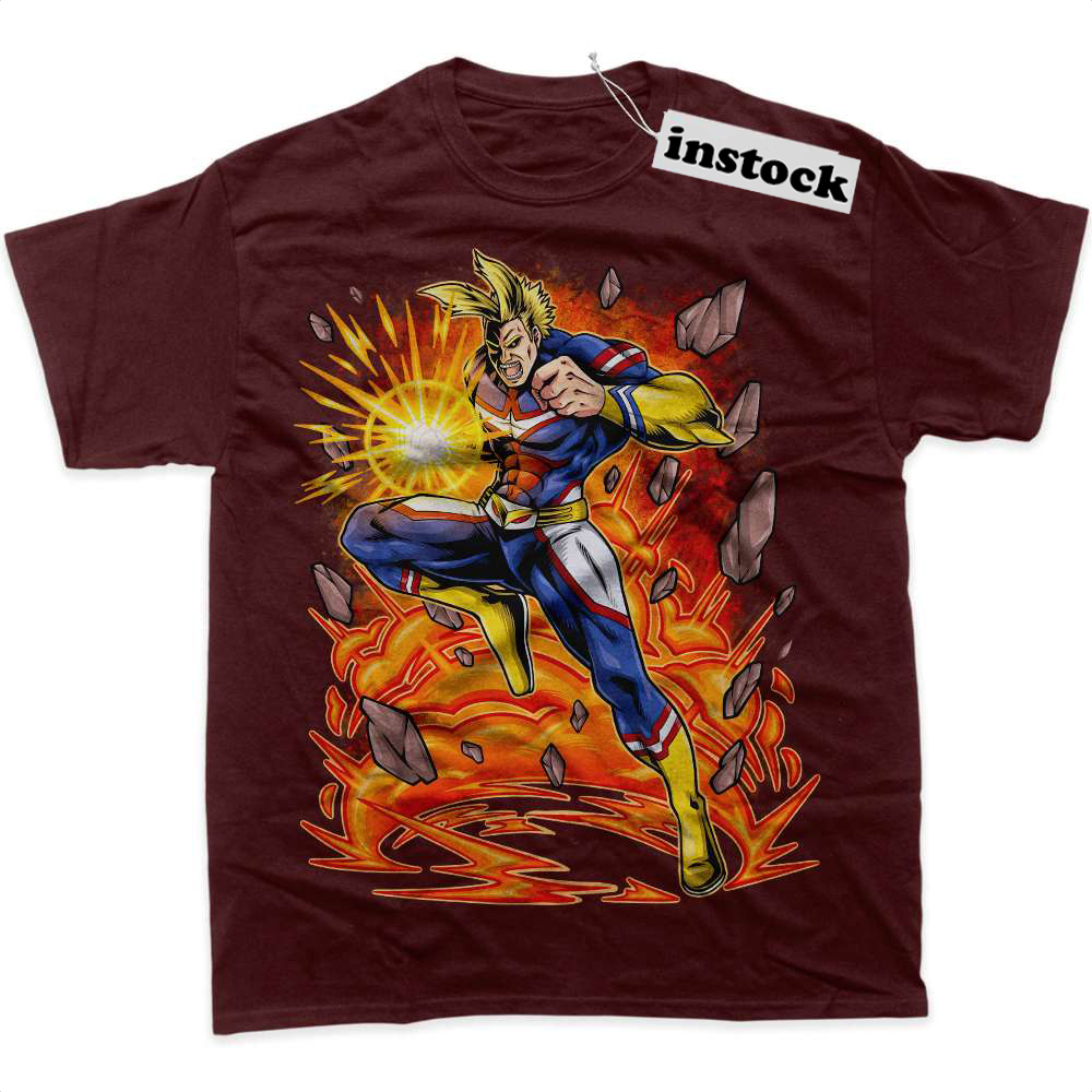 All Might Shirt, Toshinori Yagi Shirt, MHA Shirt, Anime Shirt, Graphic T-Shirt