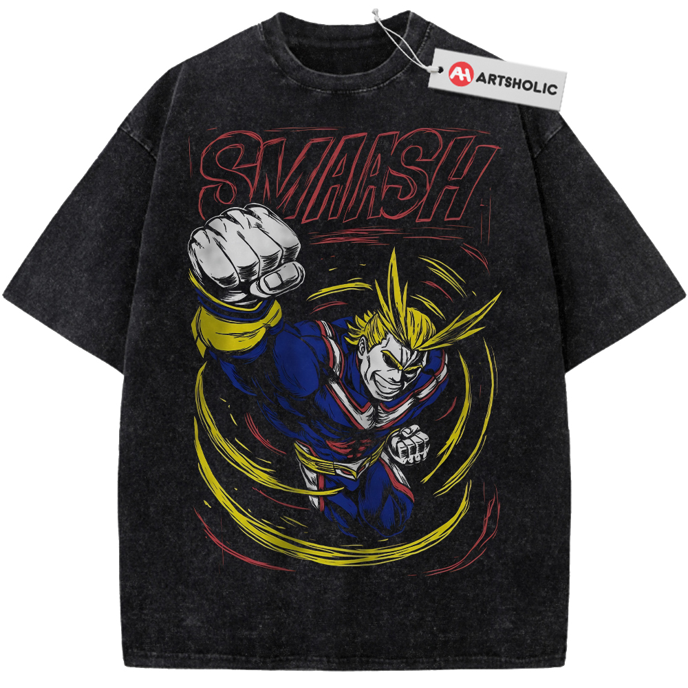 All Might Shirt, Toshinori Yagi Shirt, MHA Shirt, Anime Shirt, Vintage T-Shirt