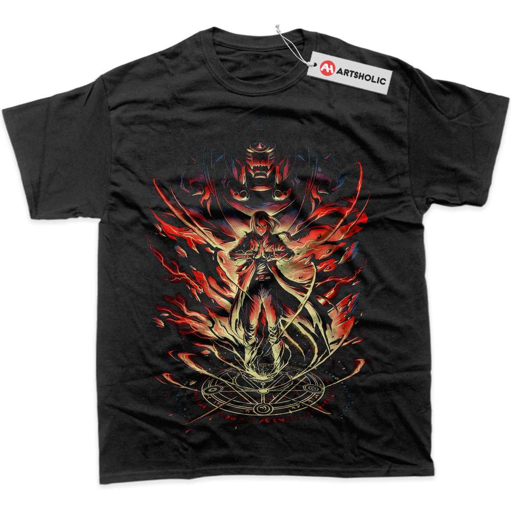 Alphonse vs Edward Elric Shirt, Fullmetal Alchemist Shirt, Anime Shirt, Graphic T-Shirt