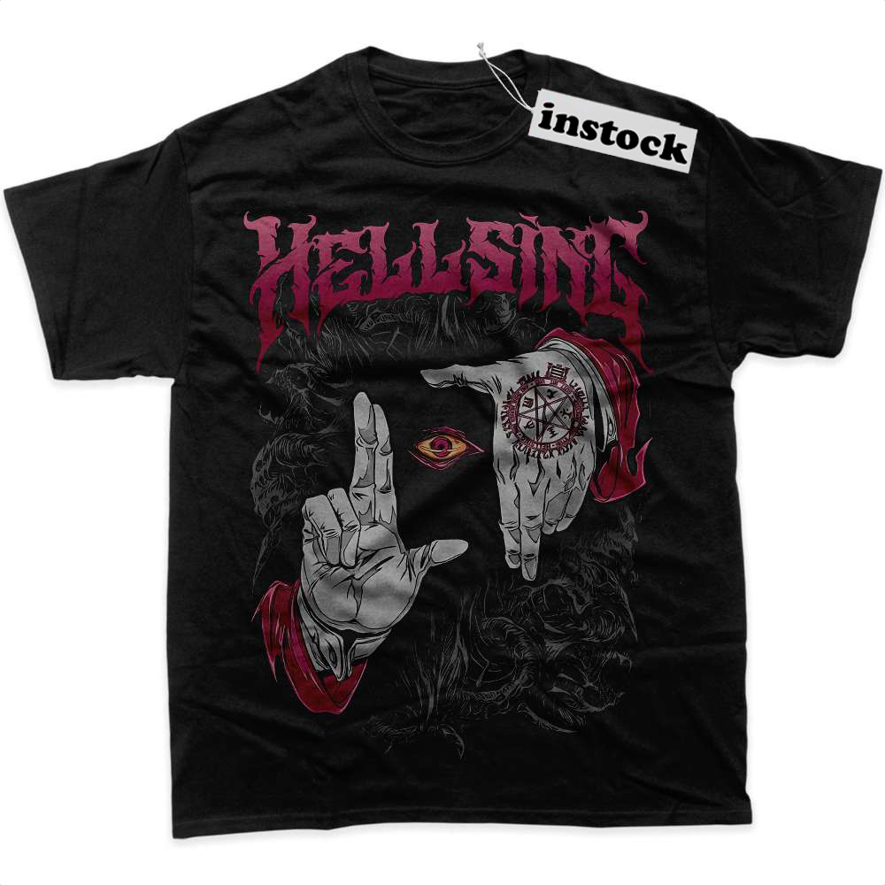 Alucard Shirt, Hellsing Shirt, Anime Shirt, Graphic Tee