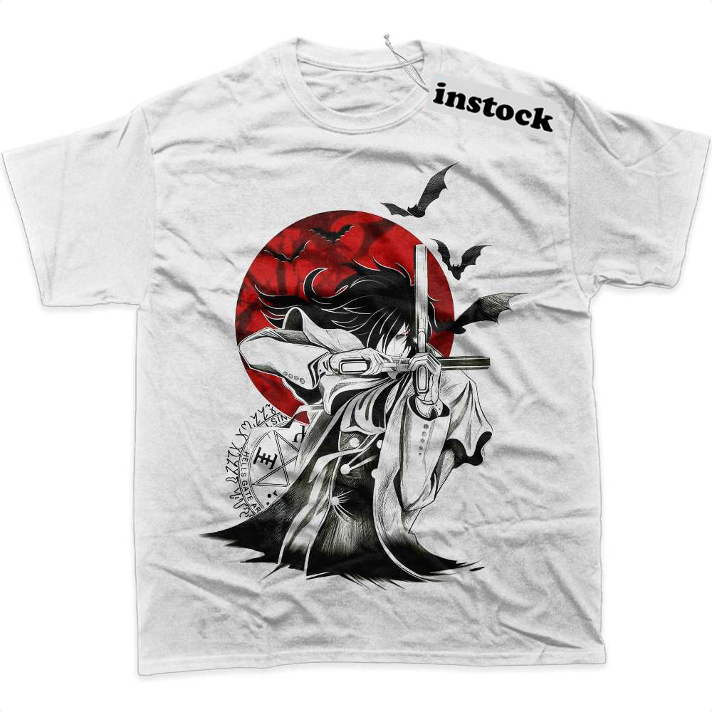 Alucard Shirt, Hellsing Shirt, Anime Shirt, Graphic Tee