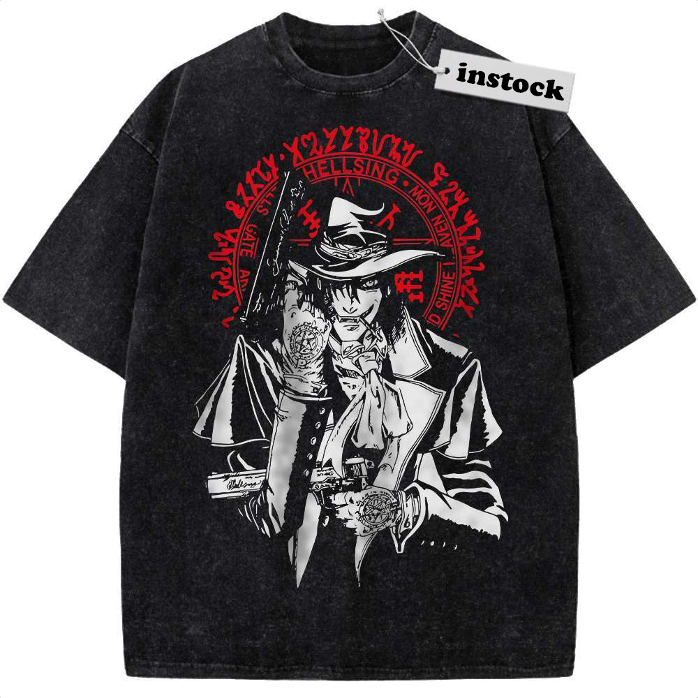 Alucard Shirt, Hellsing Shirt, Anime Shirt, Vintage Tee