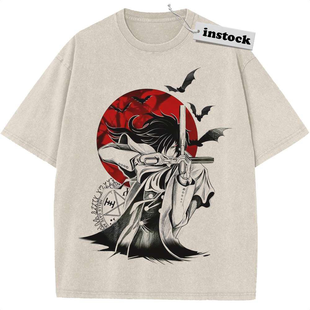 Alucard Shirt, Hellsing Shirt, Anime Shirt, Vintage Tee