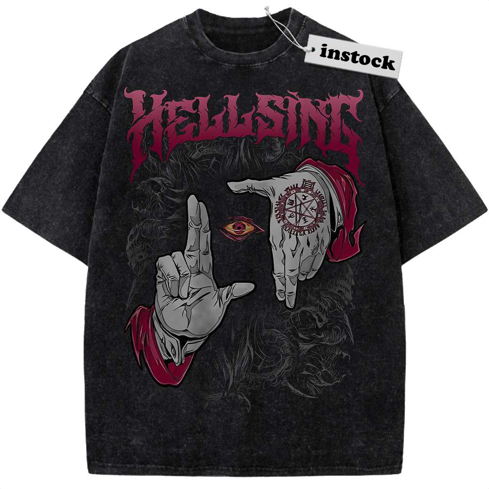 Alucard Shirt, Hellsing Shirt, Anime Shirt, Vintage Tee