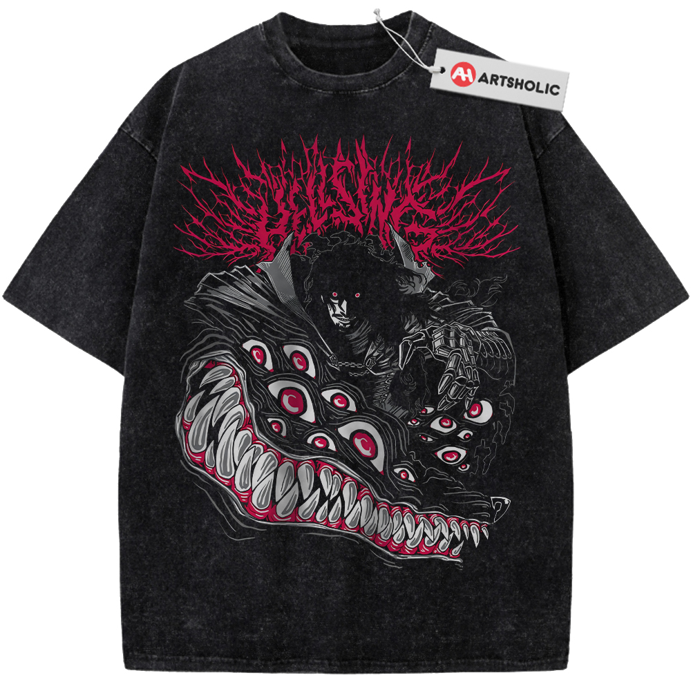 Alucard Shirt, Hellsing Shirt, Anime Shirt, Vintage Tee