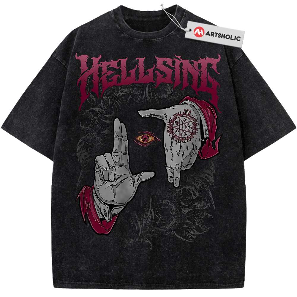 Alucard Shirt, Hellsing Shirt, Anime Shirt, Vintage Tee