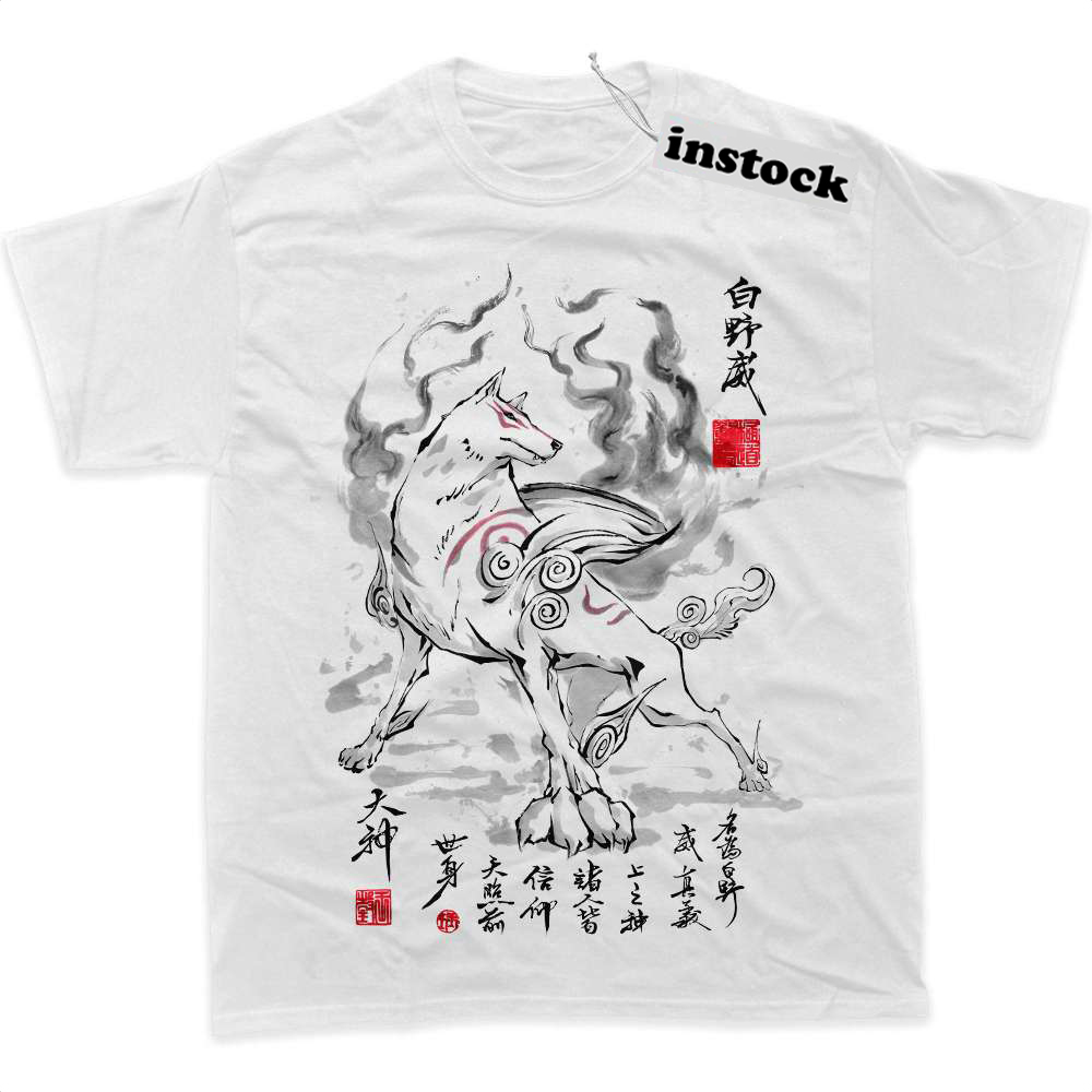 Amaterasu Shirt, Okami Shirt, Game Shirt, Graphic Tee