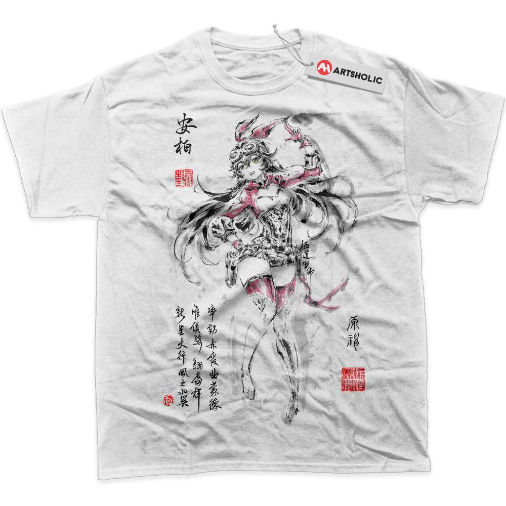 Amber Shirt, Genshin Impact Shirt, Game Shirt, Graphic T-Shirt