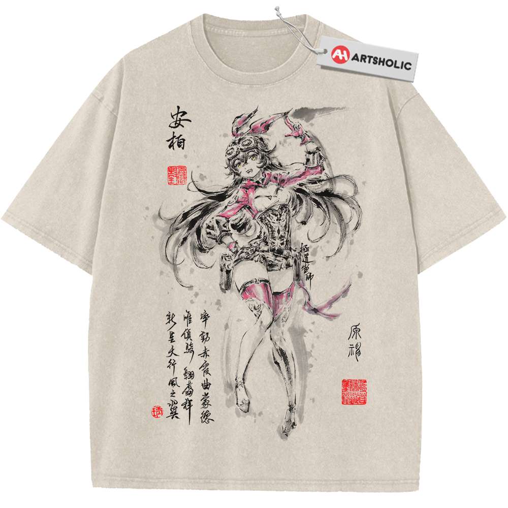 Amber Shirt, Genshin Impact Shirt, Game Shirt, Vintage T-Shirt