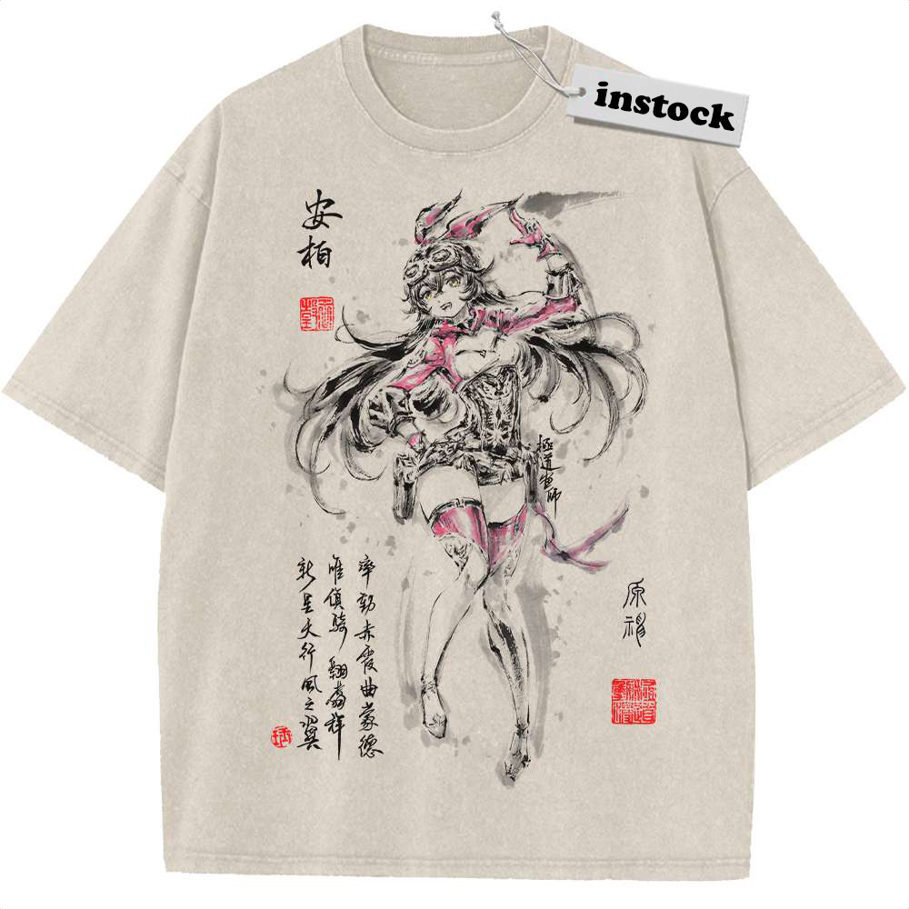 Amber Shirt, Genshin Impact Shirt, Game Shirt, Vintage T-Shirt