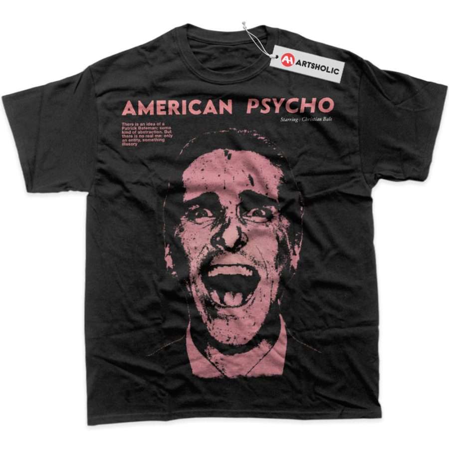 Alternative view of American Psycho Shirt, Halloween Shirt, Horror Shirt, Graphic T-Shirt
