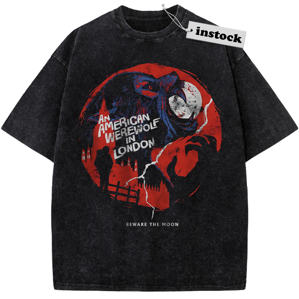 An American Werewolf in London Shirt, Halloween Shirt, Horror Shirt, Vintage T-Shirt