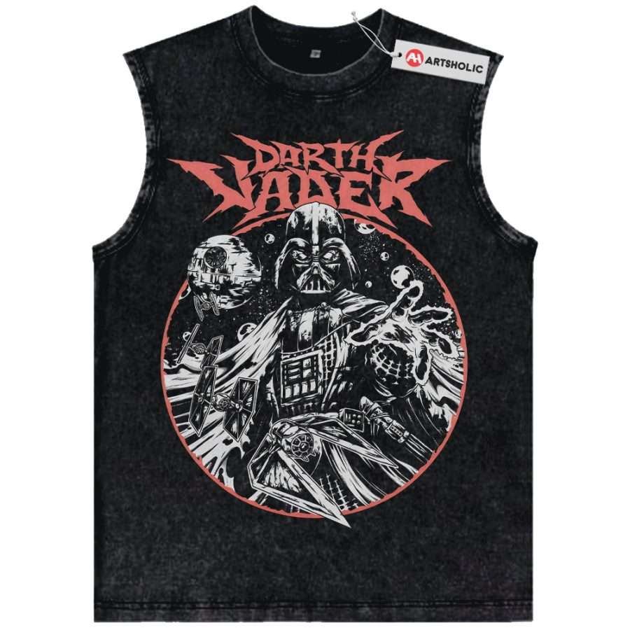 Alternative view of Anakin Skywalker Tank Top, Darth Vader Tank Top, Star Wars Tank Top, Movie Tank Top, Vintage Tank Top