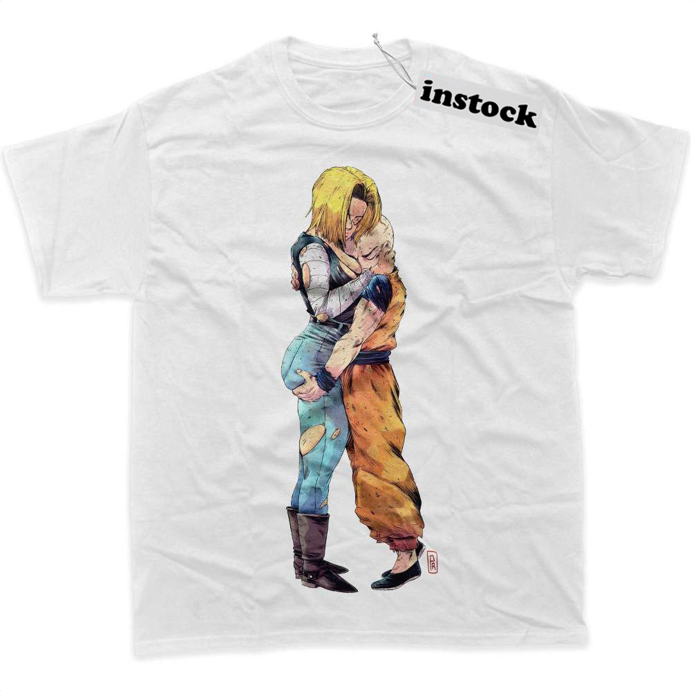 Android 18 Shirt, Krillin Shirt, Dragon Ball Z Shirt, DBZ Shirt, Anime Shirt, graphic Tee